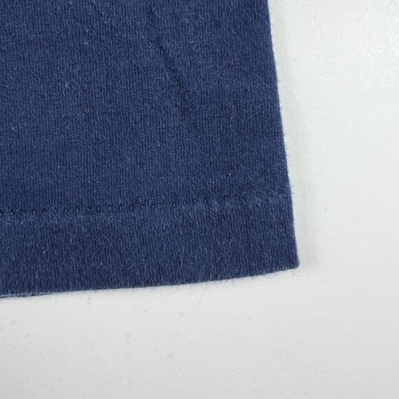 VTG 90s Pro Player Cleveland Indians Shirt Medium Blue Faded Single Stitch Tee - Picture 2 of 13